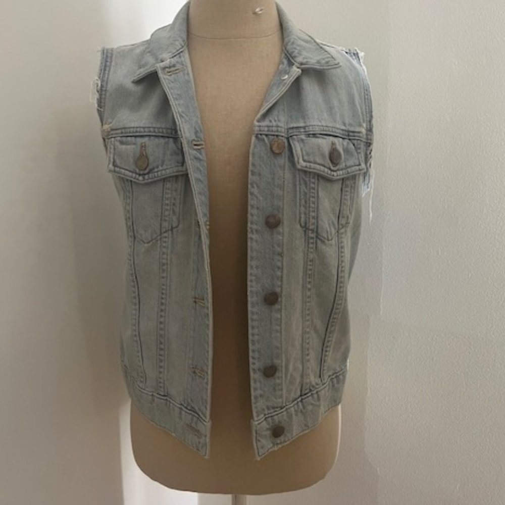 J Brand Denim Vest